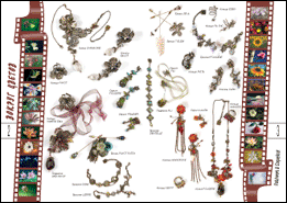 Брошюра ювелирных украшений – коллекция «Вокруг цветов»